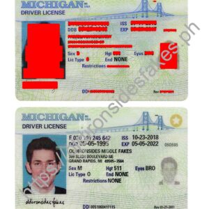 Michigan Driver License(MI) | Old ironsides ph
