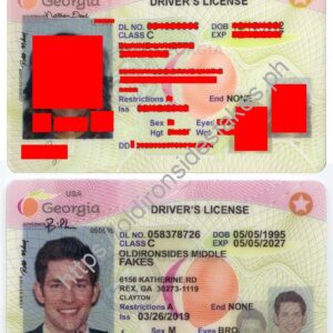 Georgia Driver License(Old GA O21)